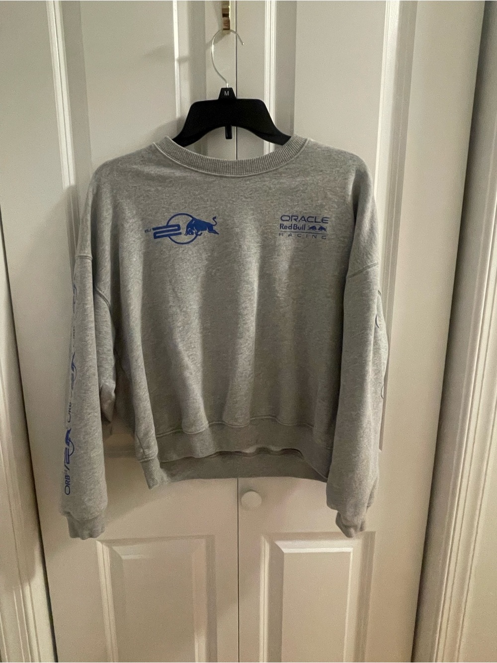 American Eagle Outfitters | Grey Crewneck Sweatshirt | Max Verstappen